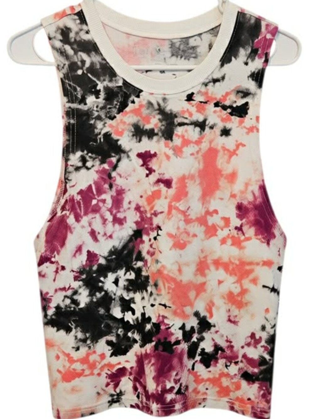 Flirtitude Active Brand Multi-Colored Tie-Dye Print Tank Top Size XS